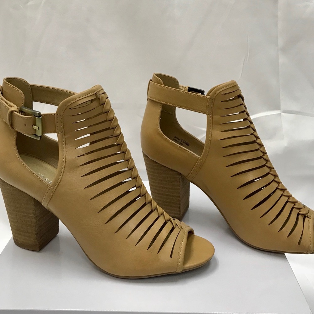 Chinese Laundry Open Toe Bootie